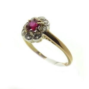 18ct Gold Diamonds Ring